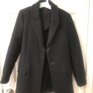 All Saints Black Coat, sz 2